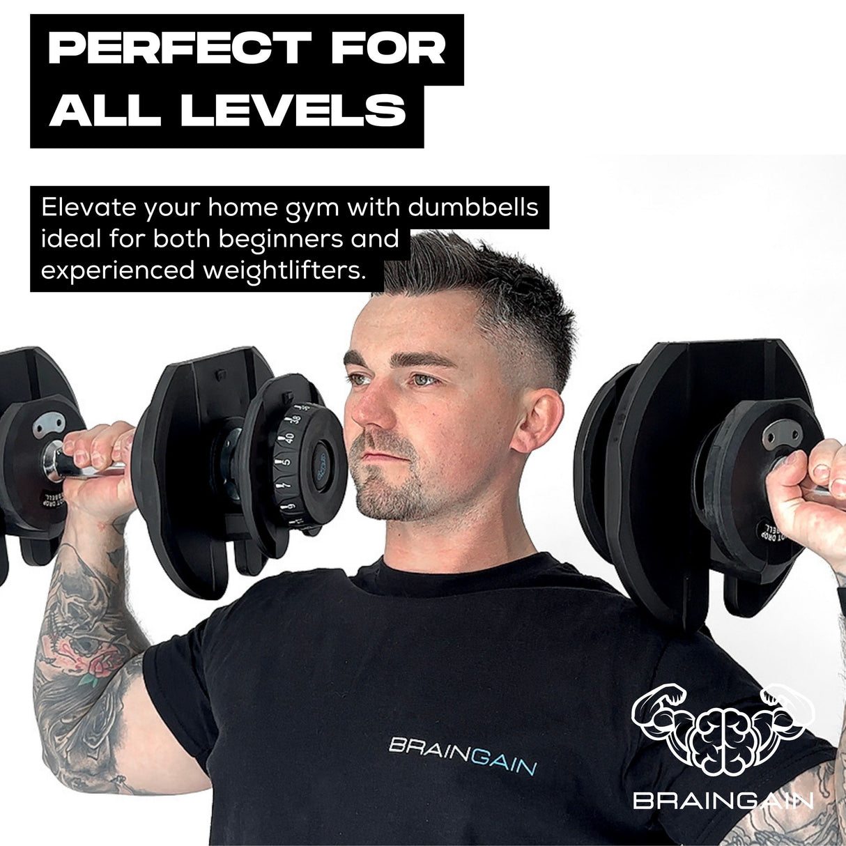 SmartBells® 40kg Complete Home Gym Setup
