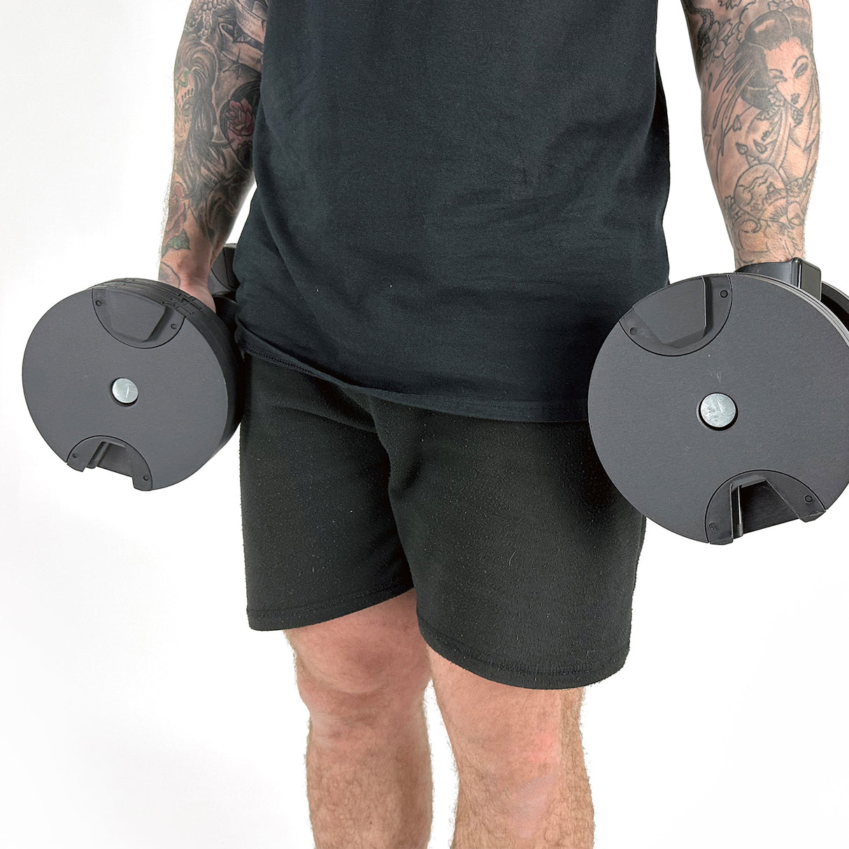 32kg Adjustable Dumbbells (Pair) - 4kg Increment