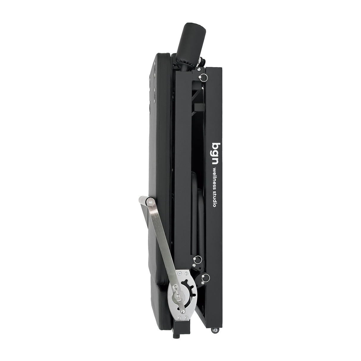 Foldable Reformer Pilates Machine - Midnight Black / Cloud Grey