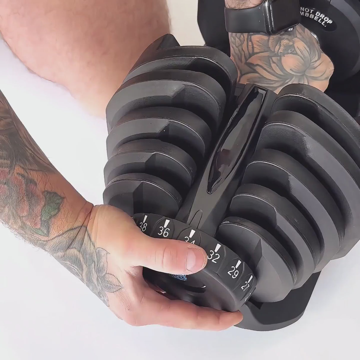 SmartBells® 40kg Adjustable Dumbbells